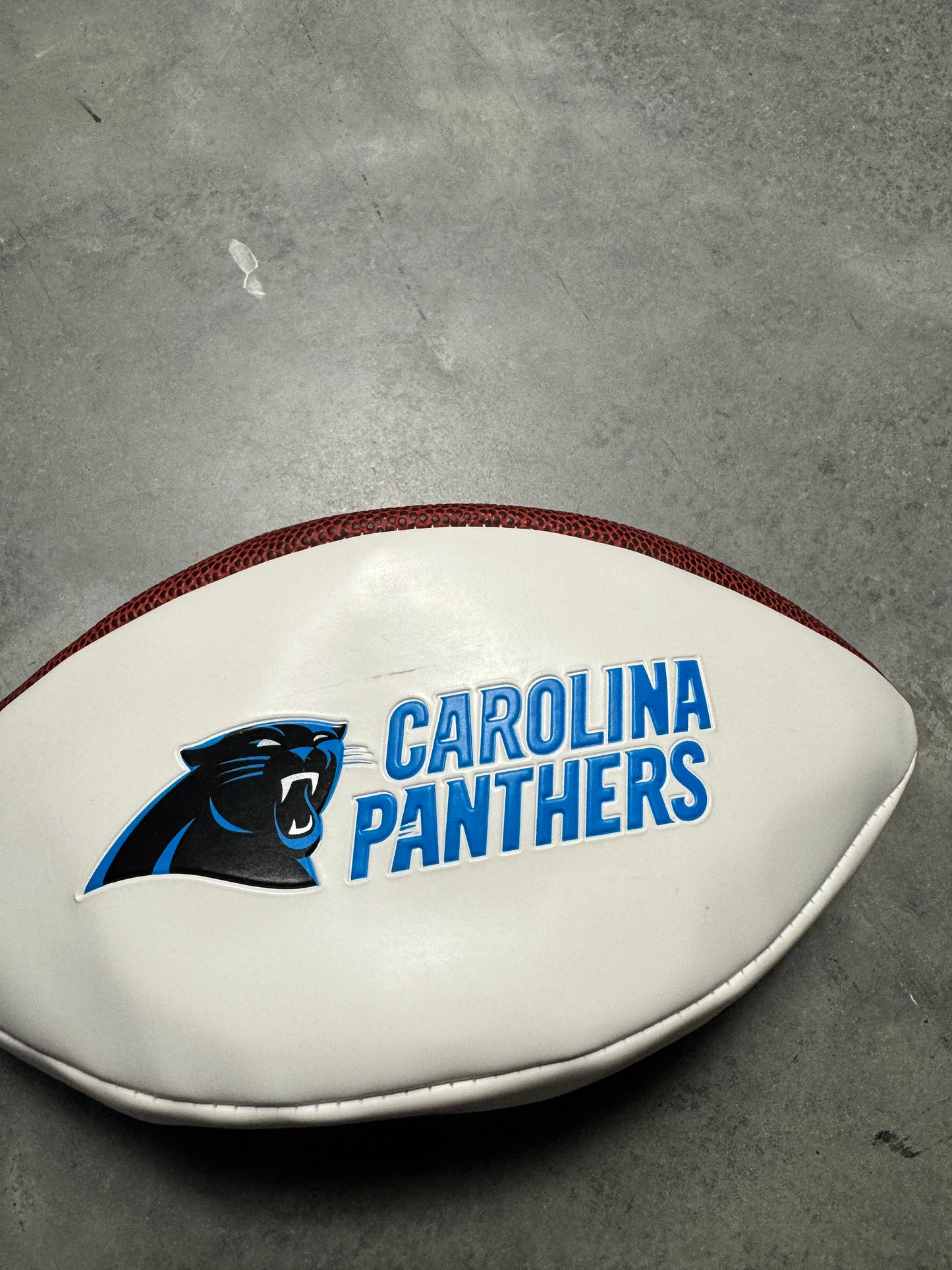 2010’s Carolina Panthers Kelvin Benjamin Signed Wilson NFL Football