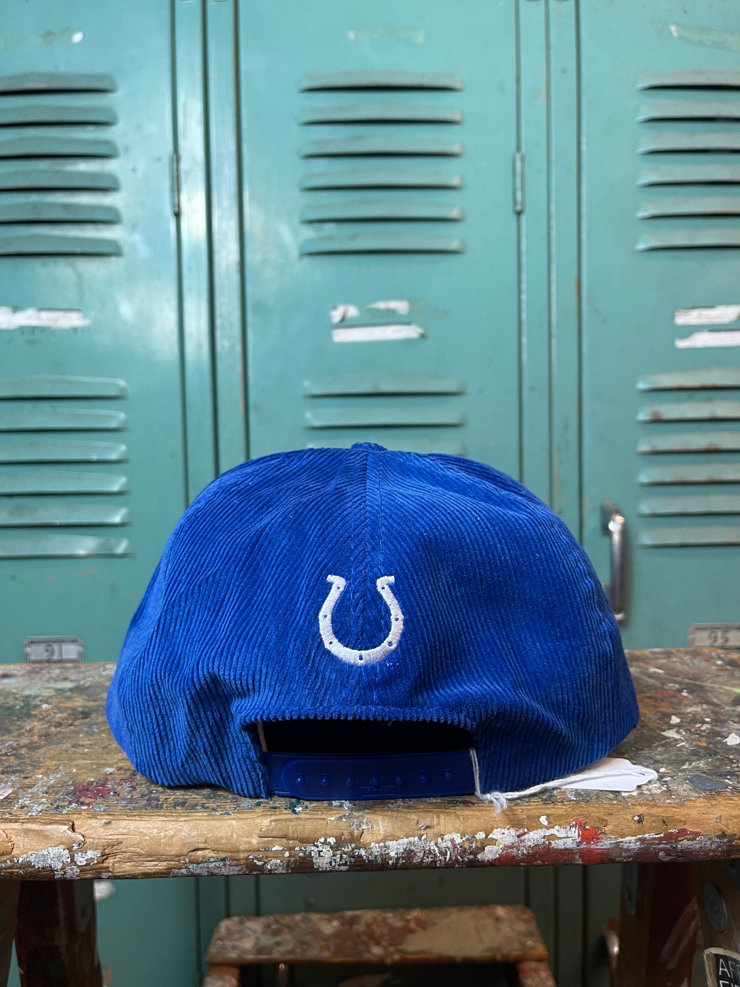 90s Indianapolis Colts Corduroy NFL Script Hat