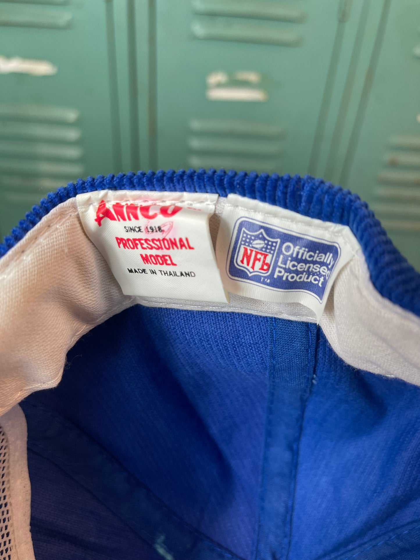 90s Indianapolis Colts Corduroy NFL Script Hat