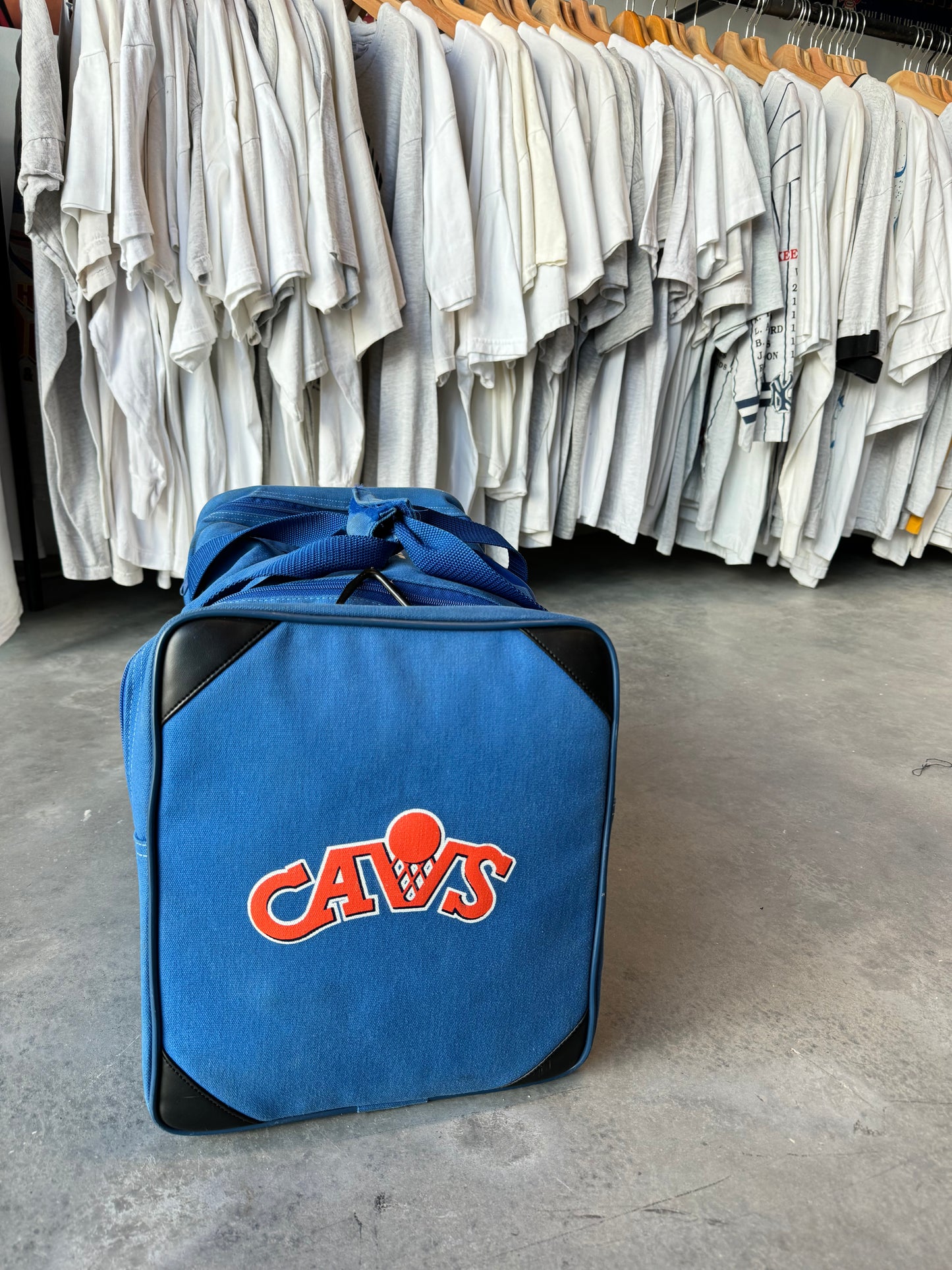 90’s Cleveland Cavaliers Vintage Starter Thick Canvas NBA Duffle Bag