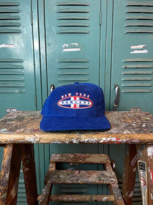 90’s New York Rangers Vintage NHL Hockey Sports Specialties Snapback Hat (OSFA)
