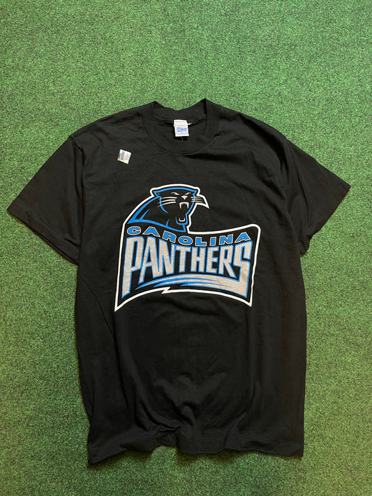 1995 Carolina Panthers Inaugural Season Vintage Salem Sportswear Tee - Deadstock (XL)