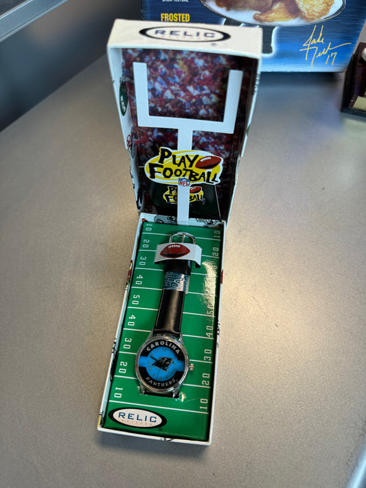 1996 Carolina Panthers Vintage NFL Game Day Watch - Brand New