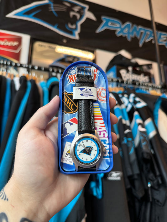 90’s Carolina Panthers Vintage Sportive NFL Watch - Brand New