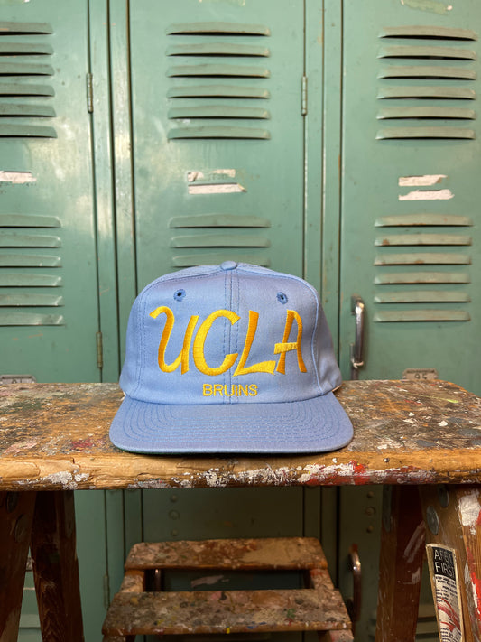 90’s UCLA Bruins Vintage Big Spellout College Twins Enterprises Snapback Hat - Deadstock (OSFA)