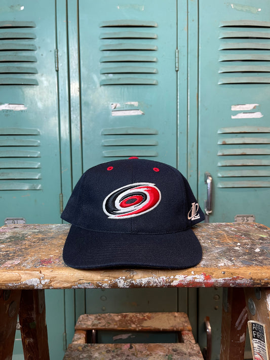 90’s Carolina Hurricanes Vintage Logo Athletic NHL Snapback Hat (OSFA)