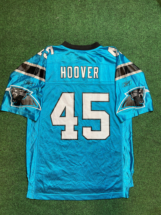 00’s Carolina Panthers Brad Hoover Vintage Reebok NFL Jersey (Medium)