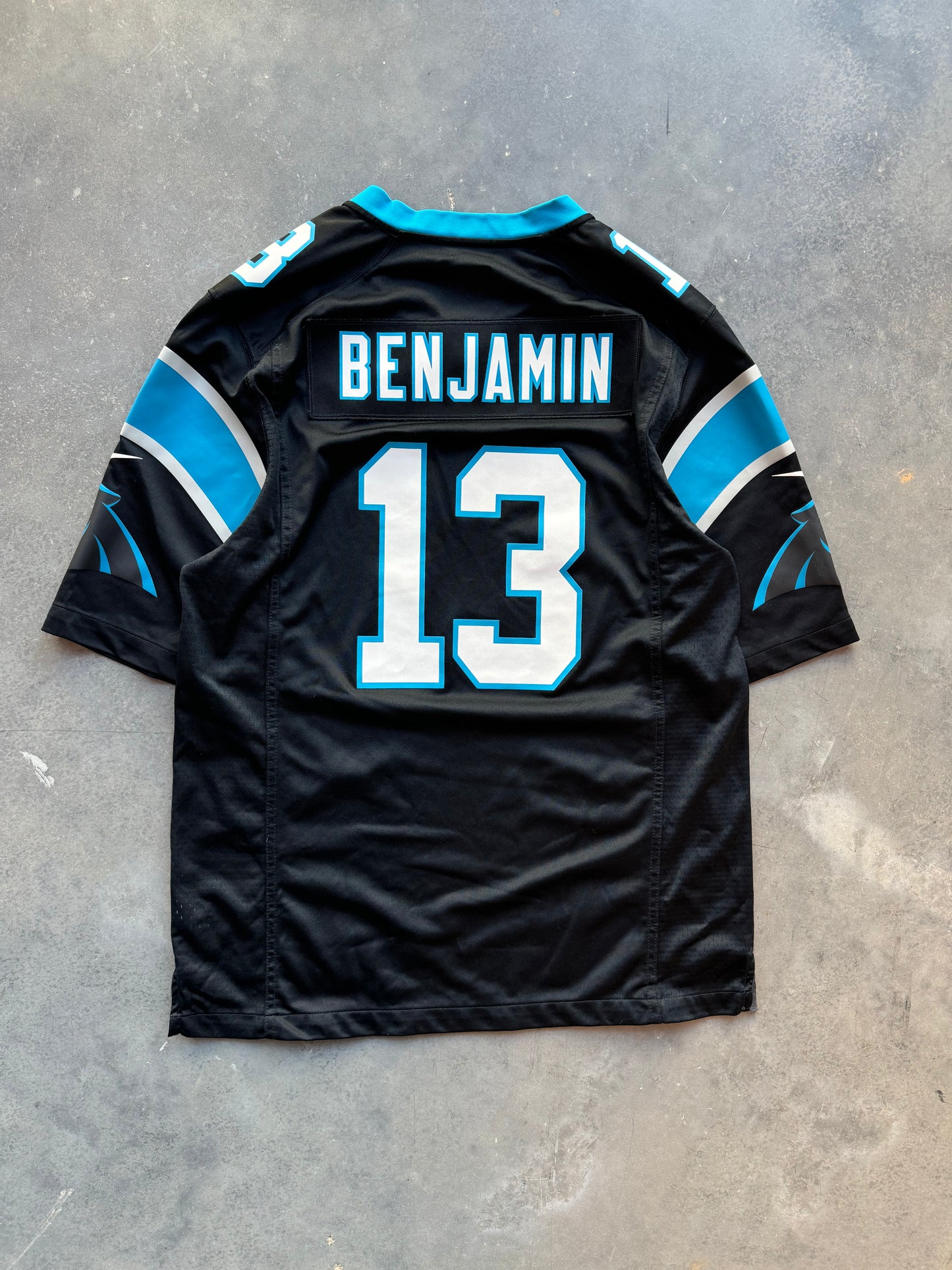 2016 Carolina Panthers Kelvin Benjamin Black Nike NFL Jersey (XL)