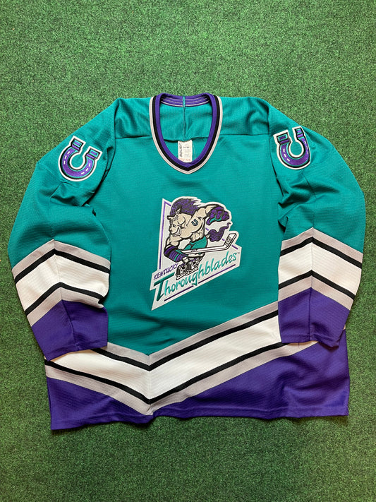 90’s Kentucky Thoroughblades  Vintage AHL Hockey Jersey (XL)