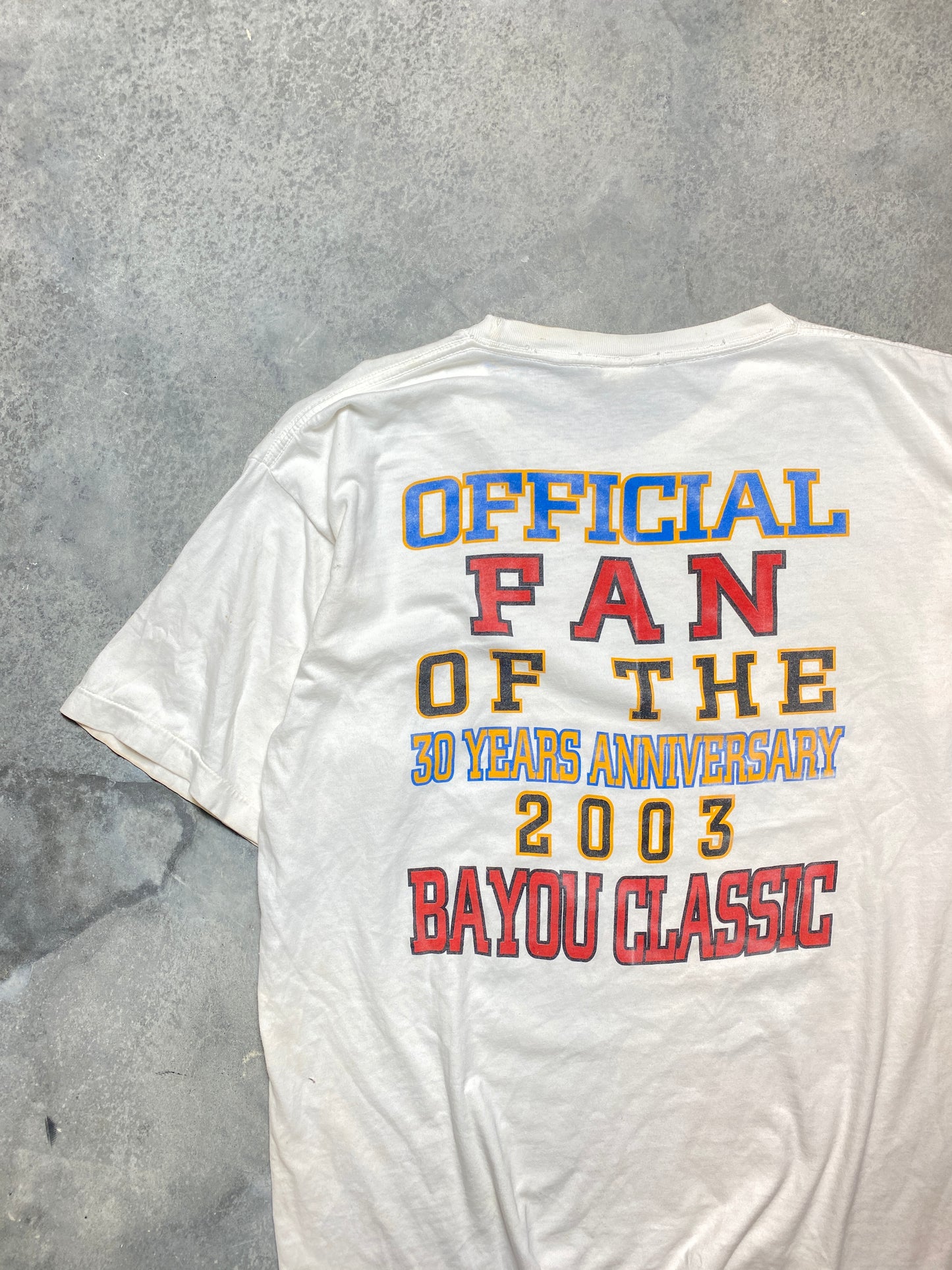 2003 Bayou Classic Southern vs. Grambling Vintage HBCU Tee (XL)