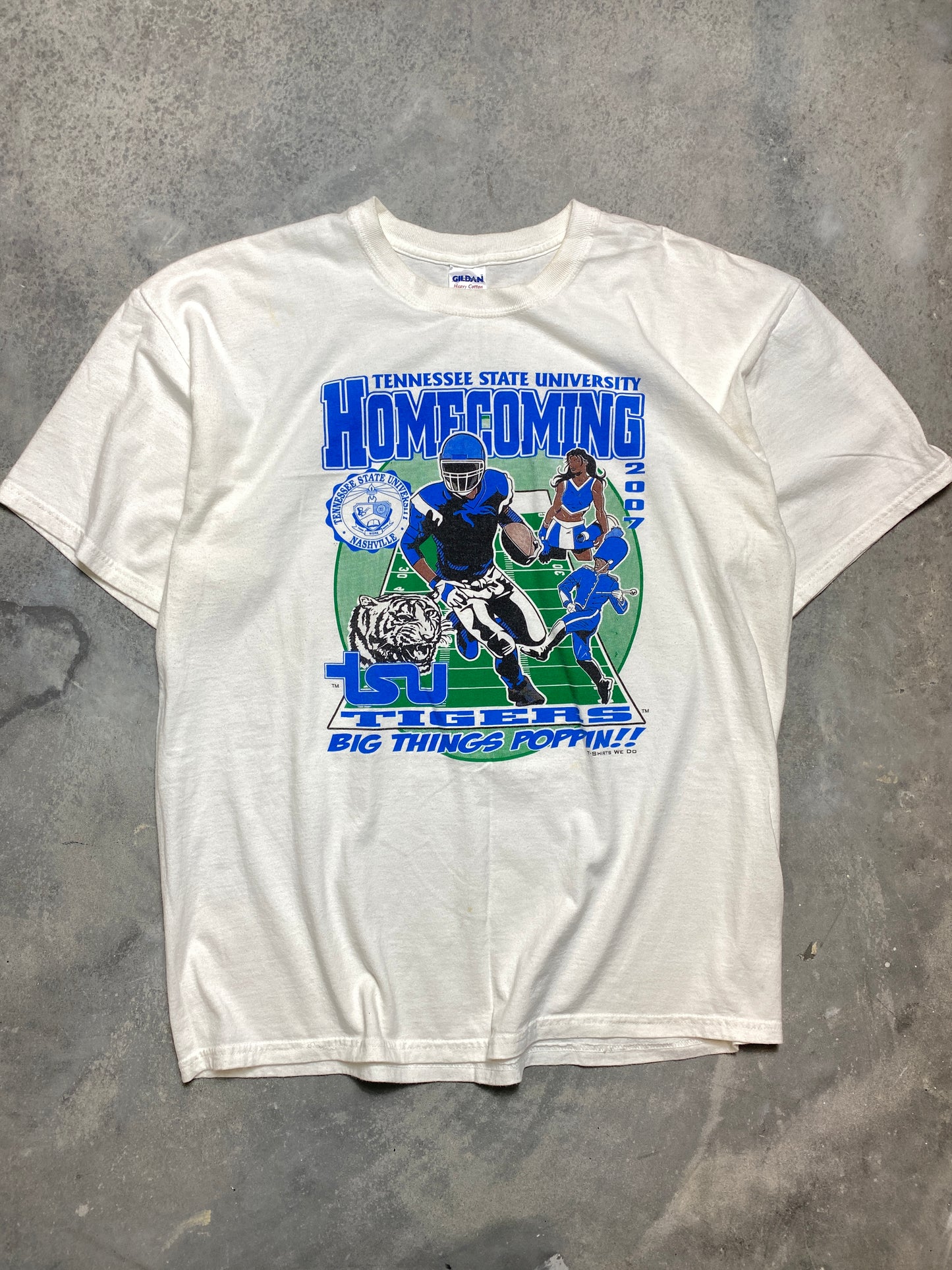 2007 Tennessee State University Tigers Homecoming HBCU Tee (XL)